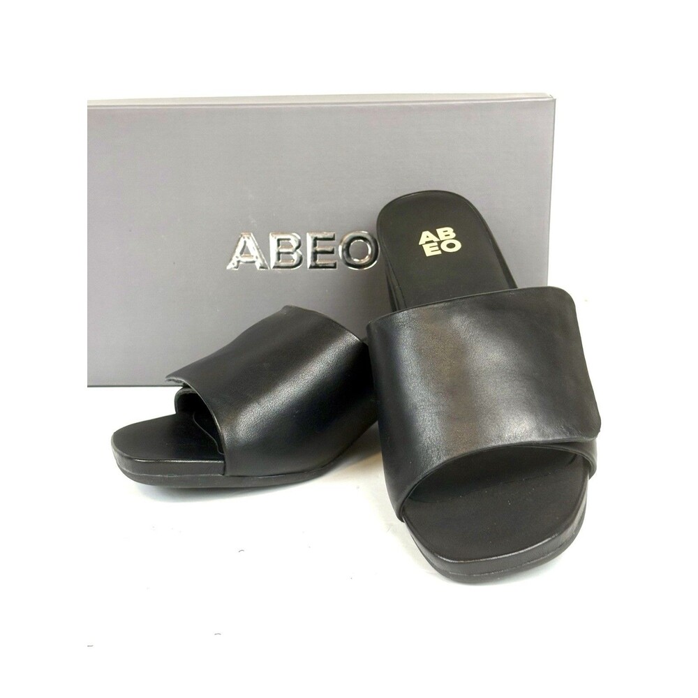 Abeo Avenue Slide 2480 Black Women’s Size 8 NIB